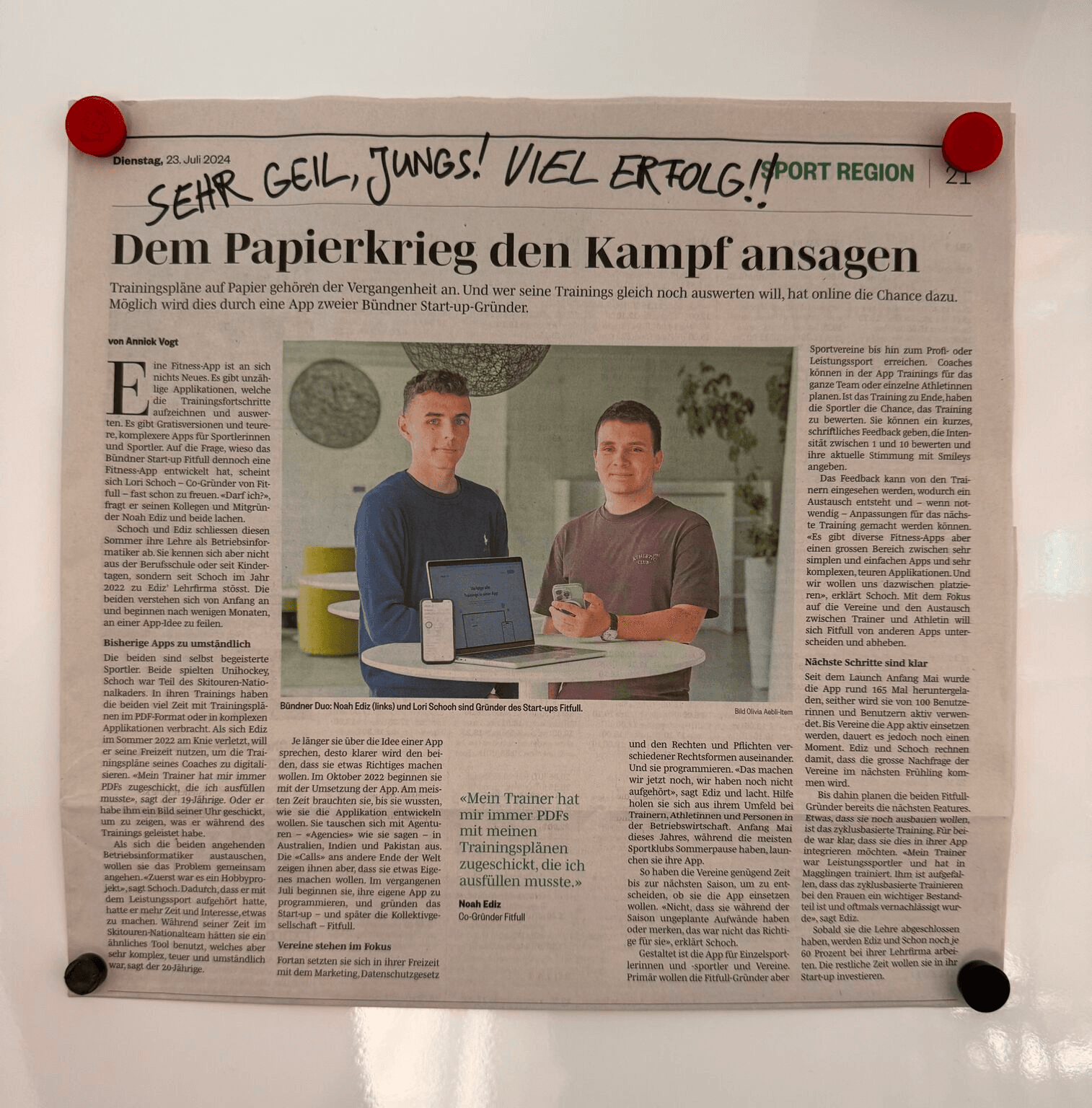 Start-up spotlight: Südostschweiz