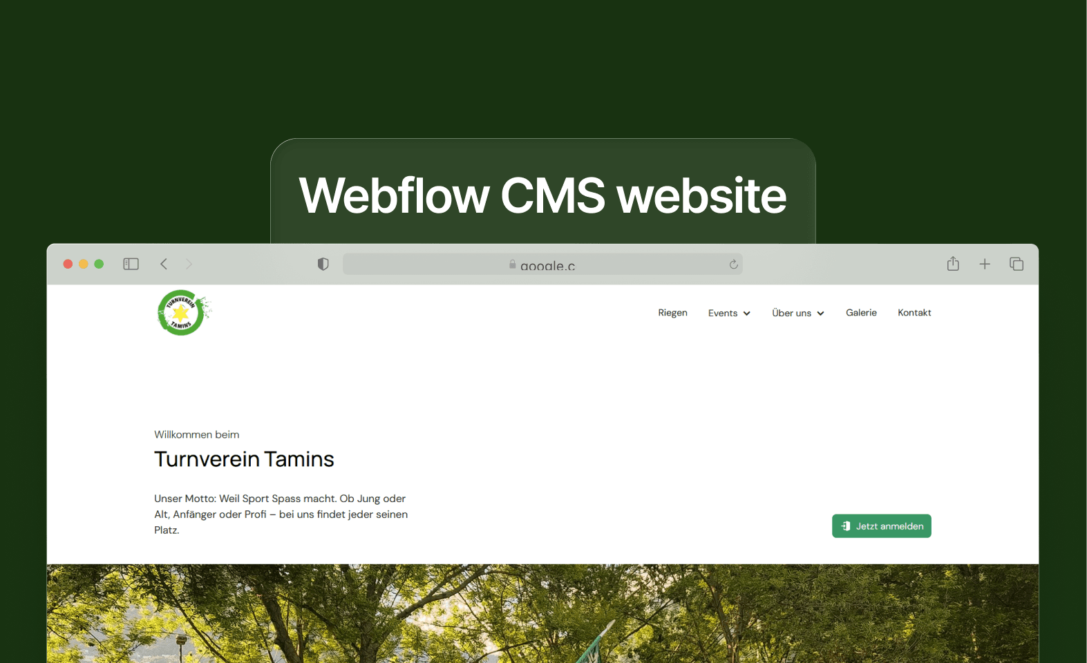 Sport Club website logo